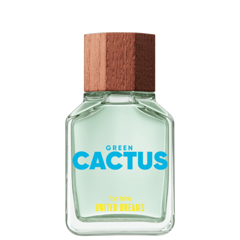 Benetton Green Cactus Eau de Toilette Perfume Masculino 100ml