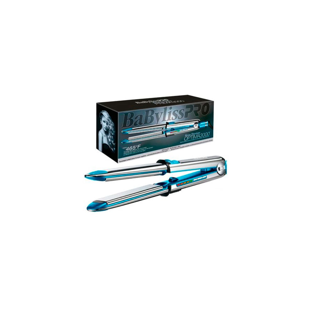 Prancha para Cabelo Babyliss Pro Super Nano Titanium Optima 3000