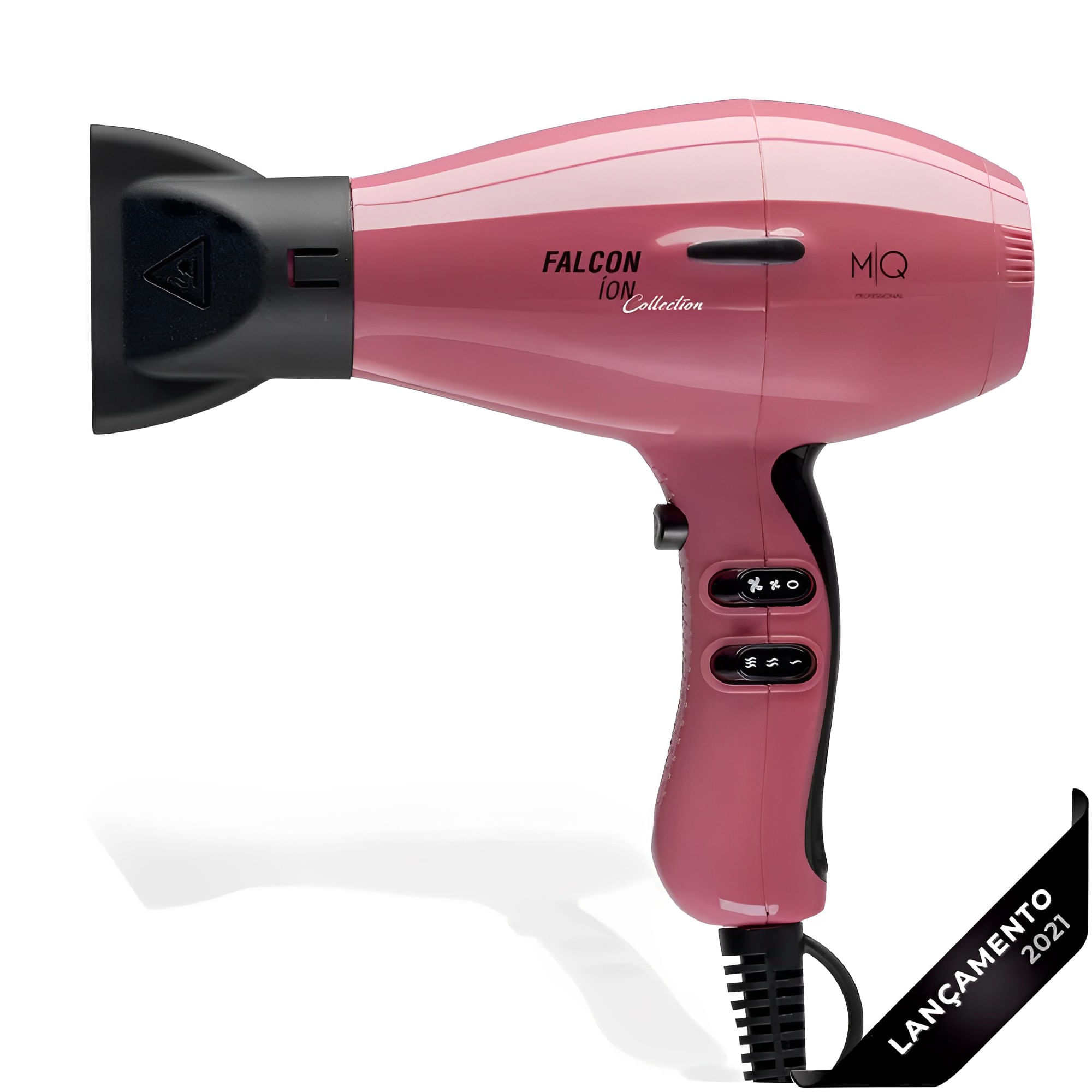 Secador de Cabelo M/Q Falcon Íon Collection Pink 220V