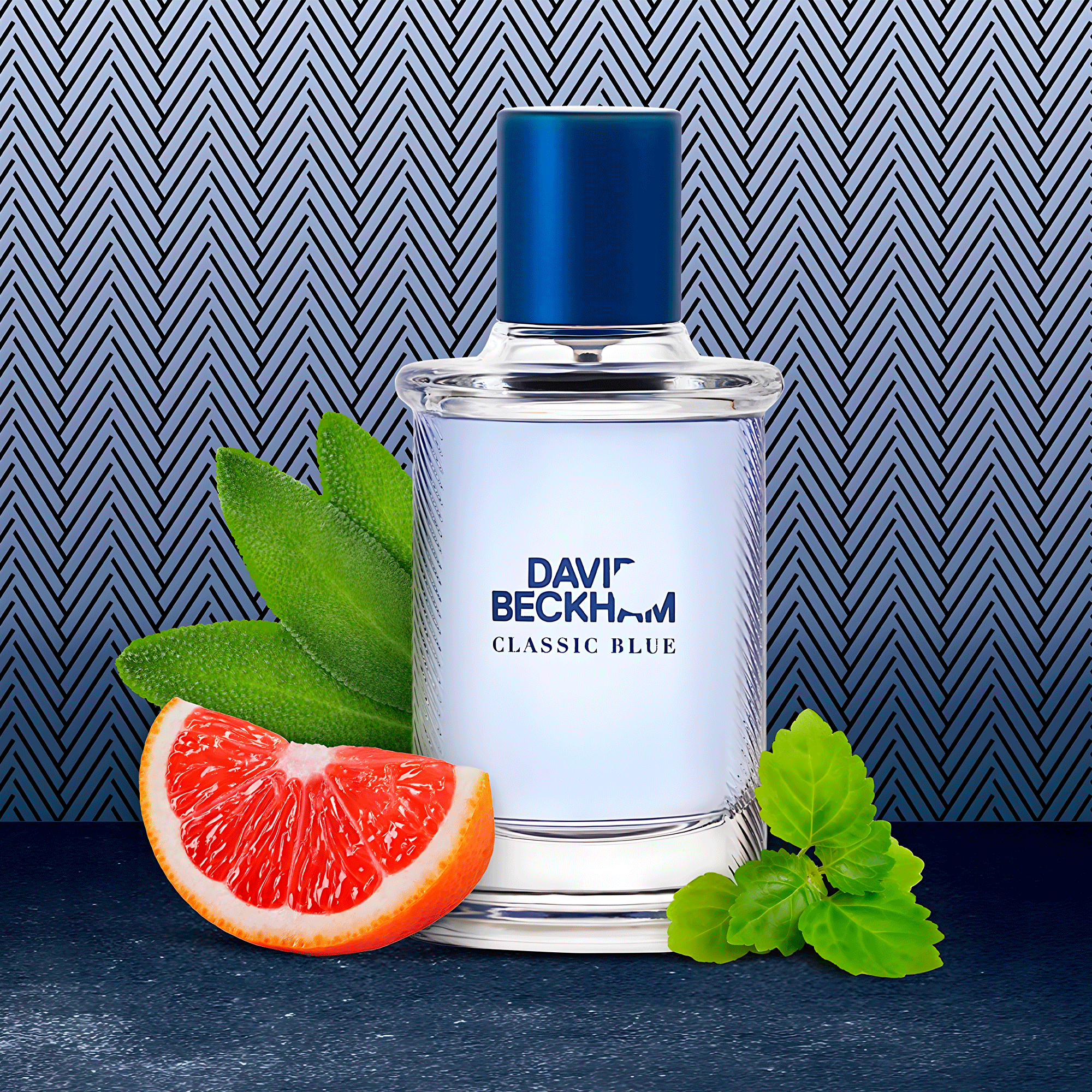 David Beckham Classic Blue Eau de Toilette Perfume Masculino 40ml