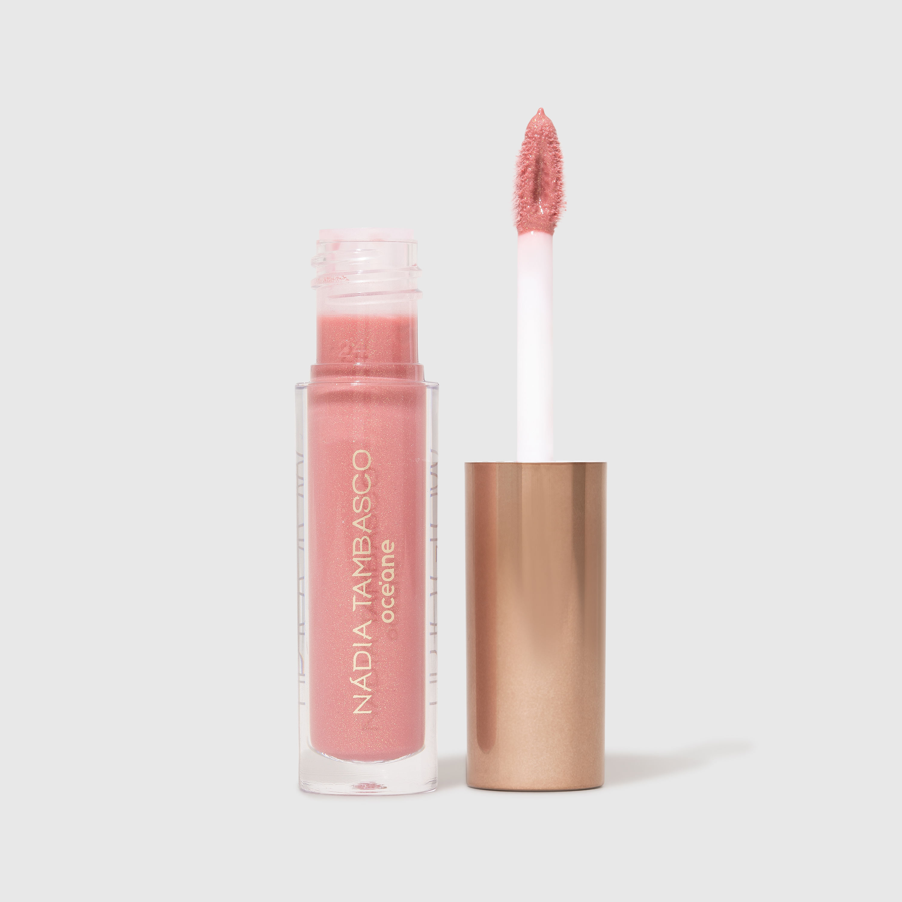Kit Paleta de Sombras Pocket Nude + Brilho Labial Rosa Océane