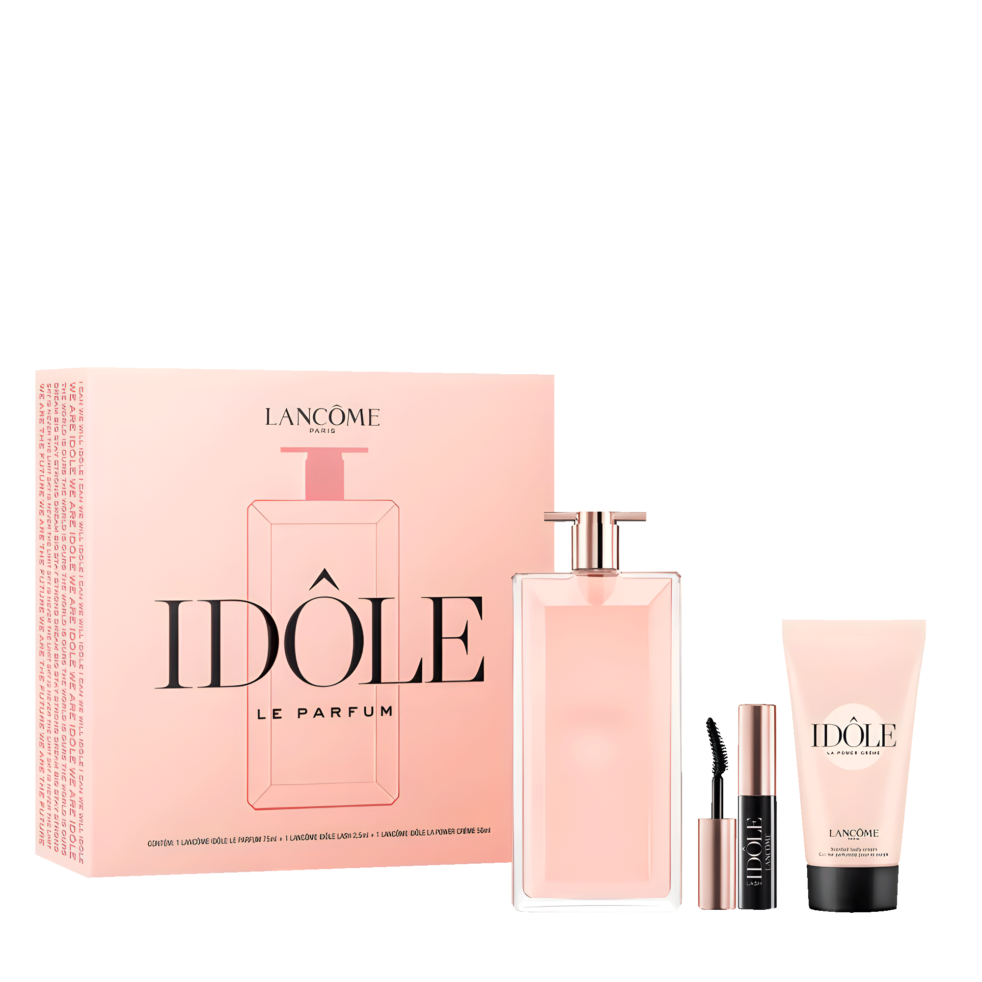 Lancôme Kit Idôle Feminino Le Parfum 50ml + Máscara de Cílios Lash 2,5ml + Loção 50ml