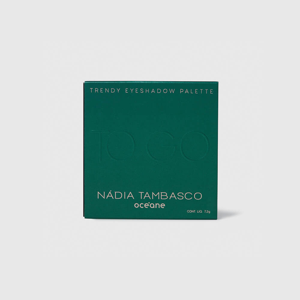 Paleta de Sombras Nádia Tambasco By Océane To Go Trendy 7,2g