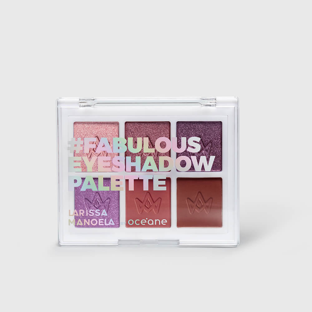 Kit Paleta de Sombras Fabulous + Paleta de Sombras Extravagant Larissa Manoela by Océane