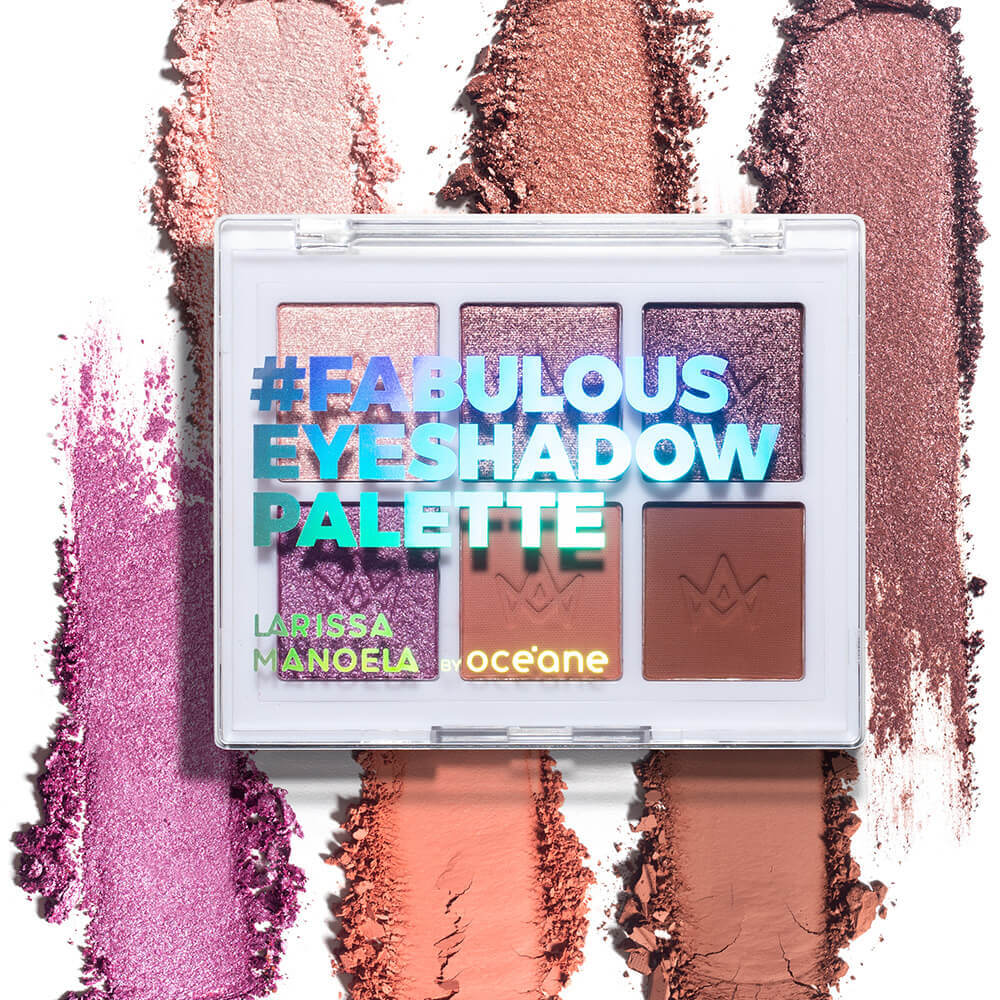 Kit Paleta de Sombras Fabulous + Paleta de Sombras Extravagant Larissa Manoela by Océane