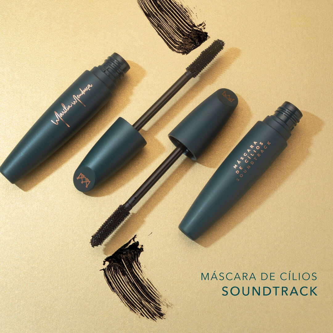Kit Paleta Multifuncional + Batom Líquido Nude + Máscara para Cílios + Lápis para Olhos Marília Mendonça by Océane