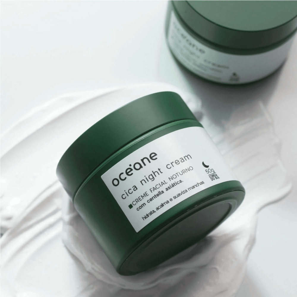 Kit Hidratação Noturna Cica Sérum + Cica Night Cream Océane