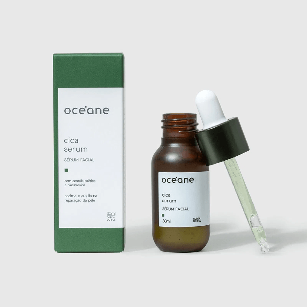 Kit Hidratação Noturna Cica Sérum + Cica Night Cream Océane