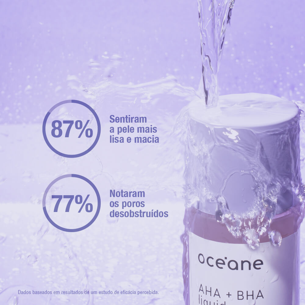 Esfoliante Líquido Renovador Aha + Bha Liquid Exfoliant Océane 100ml