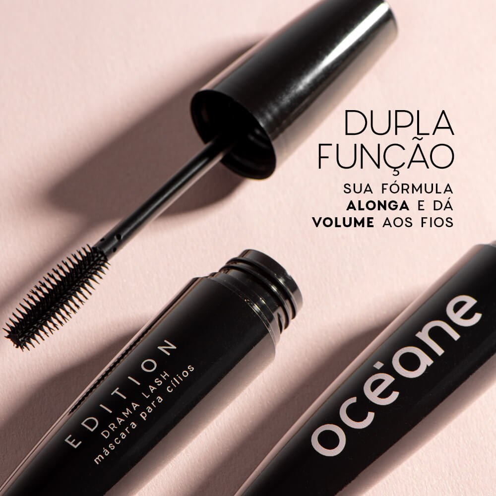Máscara Para Cílios Preta Drama Lash Océane Edition 6g