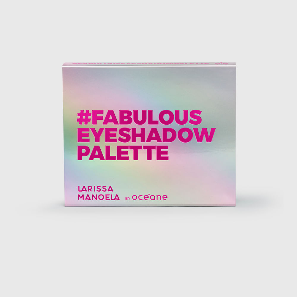 Paleta de Sombras Larissa Manoela By Océane Fabulous Eyeshadow Palette Océane 7,5g