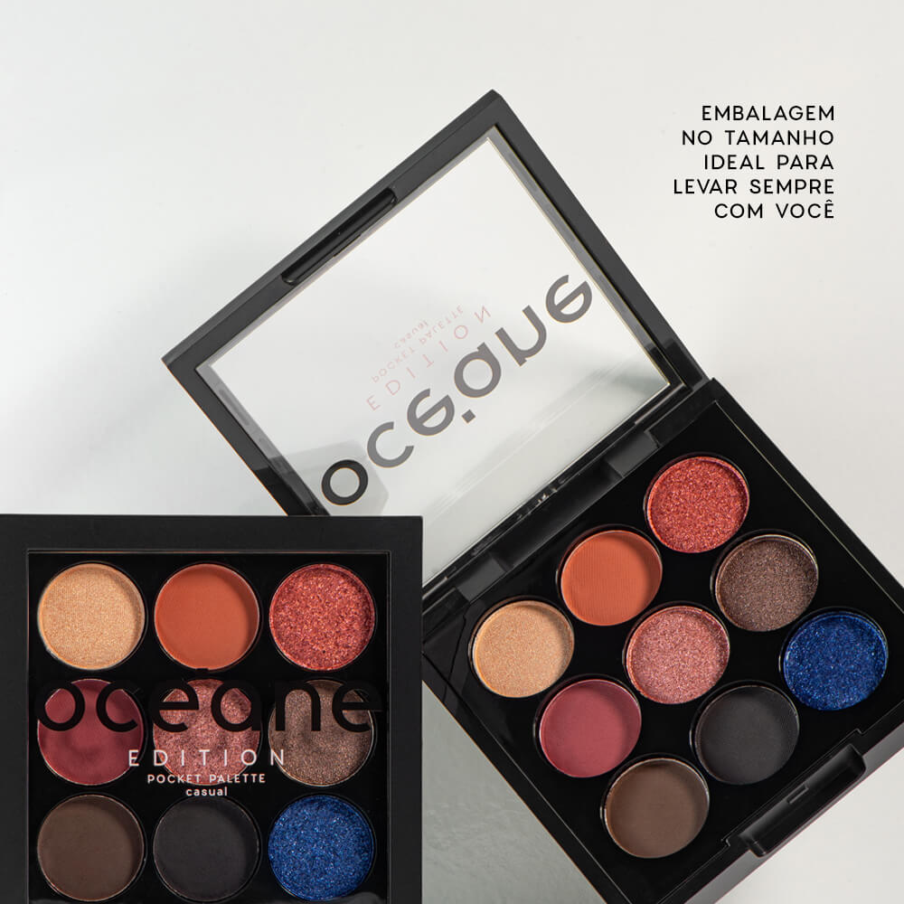 Paleta de Sombras Pocket Palette Casual Océane Edition 7g