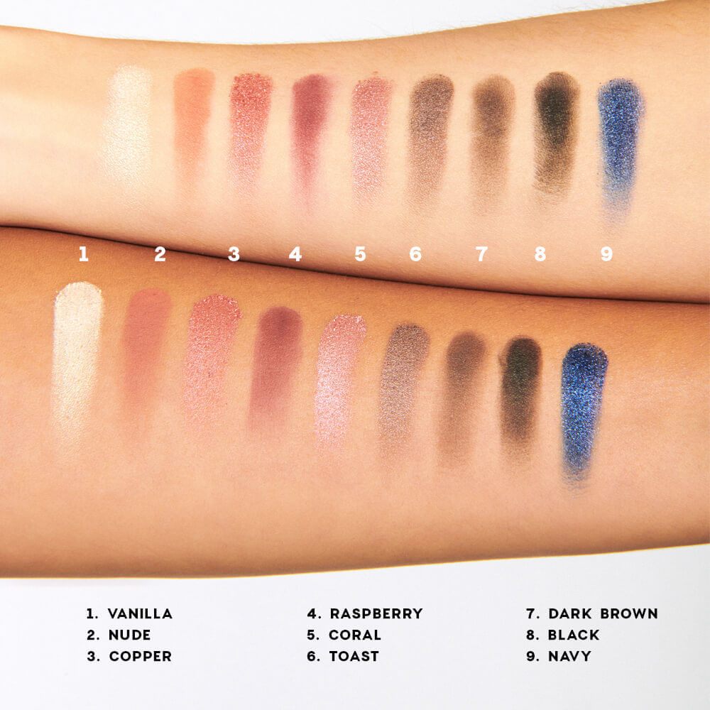 Kit Paleta de Sombras Pocket Casual + Hidratante Labial Rosa Lip Oil Blossom Océane Edition