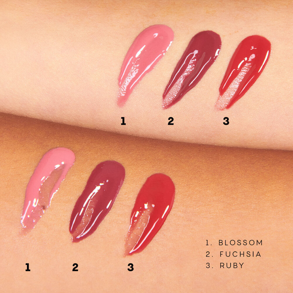 Kit Paleta de Sombras Pocket Casual + Hidratante Labial Rosa Lip Oil Blossom Océane Edition