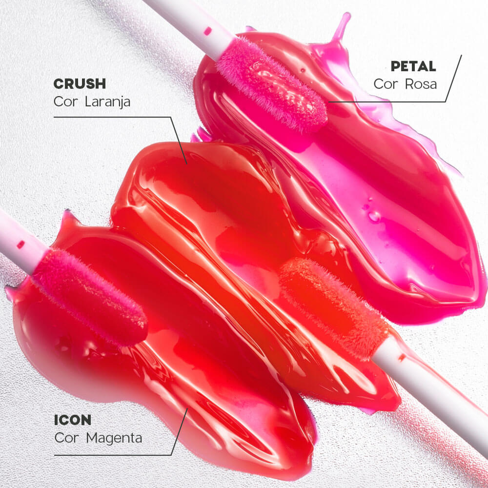 Brilho Labial Magenta Sabrina Sato By Océane Flush Tint Icon 7g