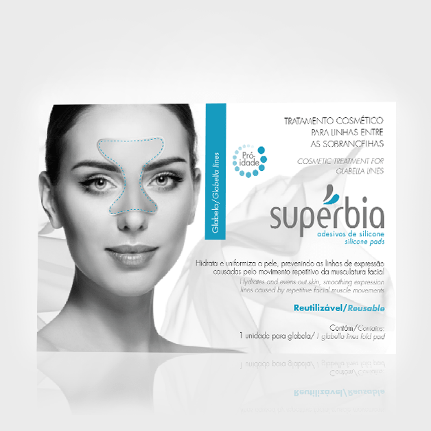 Kit Adesivos para Rugas nos Olhos, Bigode Chinês e Rugas entre as Sobrancelhas (Glabela) Supérbia
