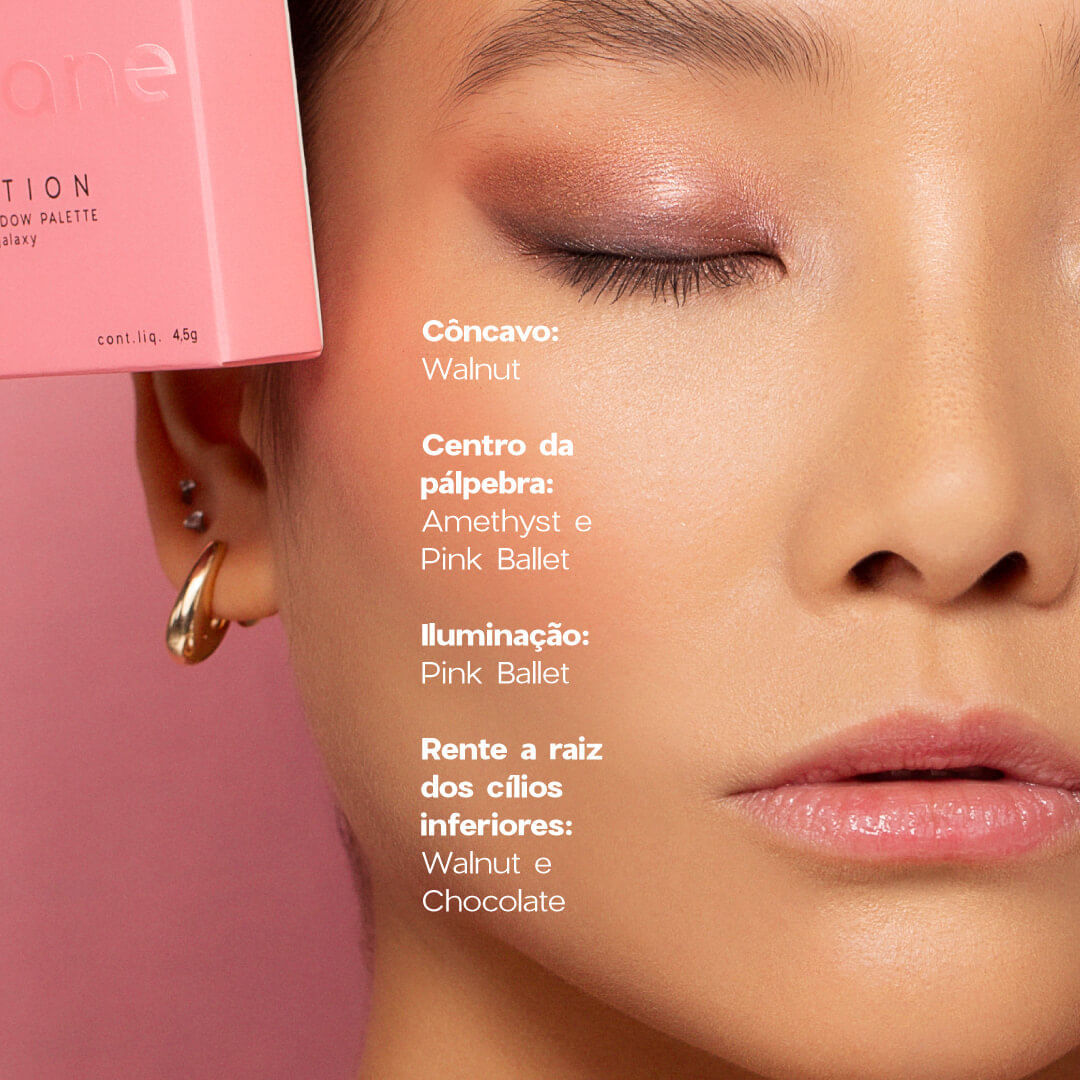 Paleta de Sombras 4 Eyeshadow Palette Galaxy Océane Edition 4,5g