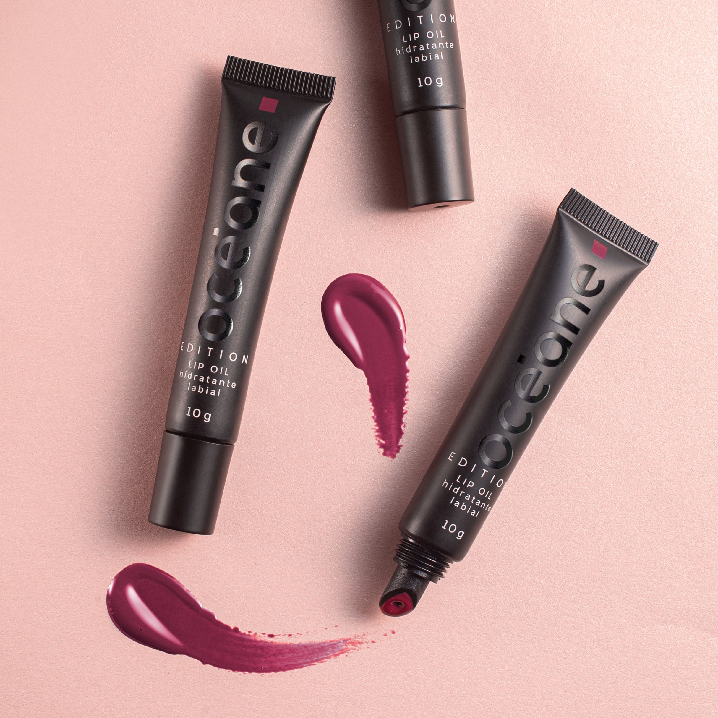 Kit Paleta de Sombras Galaxy + Lip Oil Fuchsia Océane Edition
