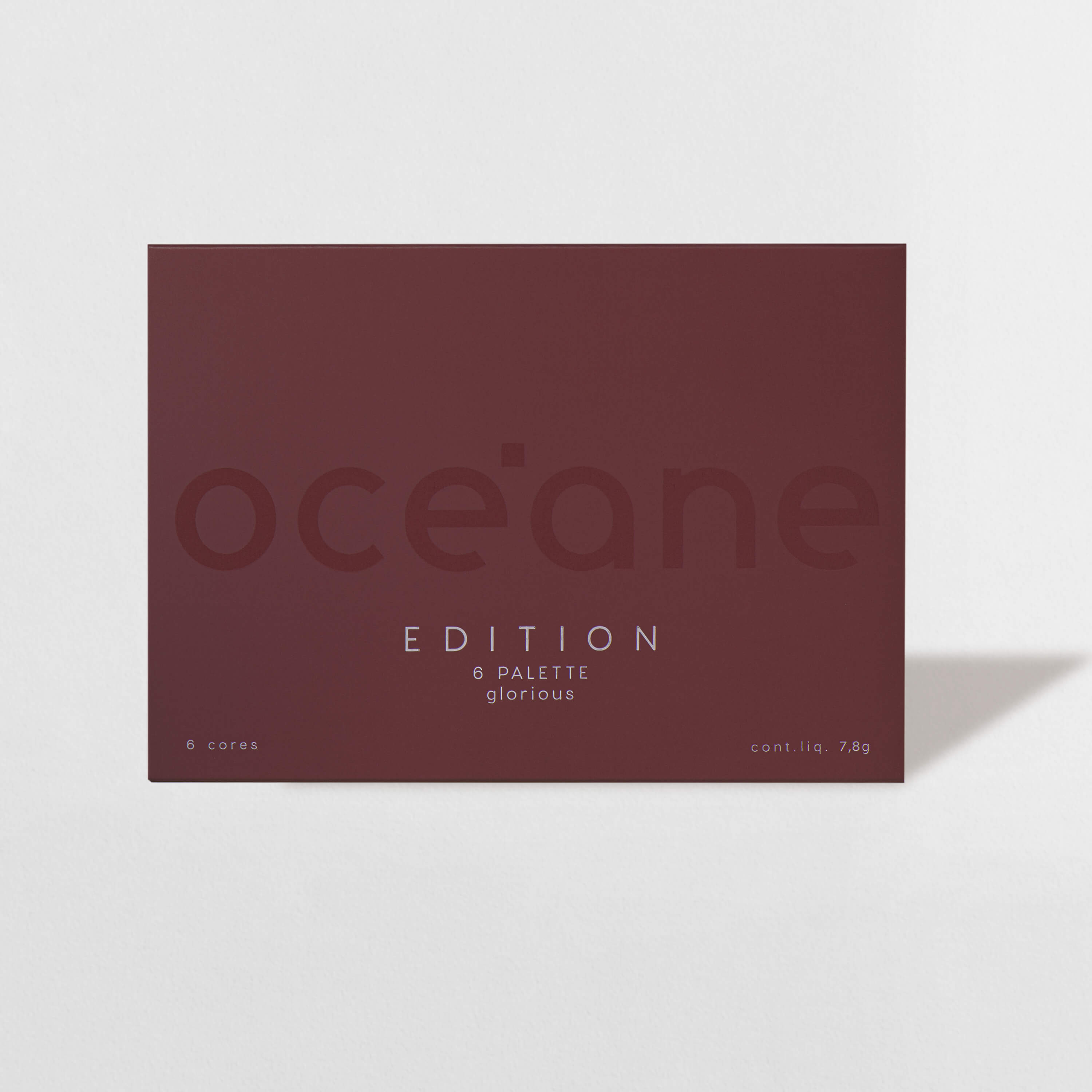 Paleta de Sombras Nude 6 Eyeshadow Palette Glorious Océane Edition 7,8g