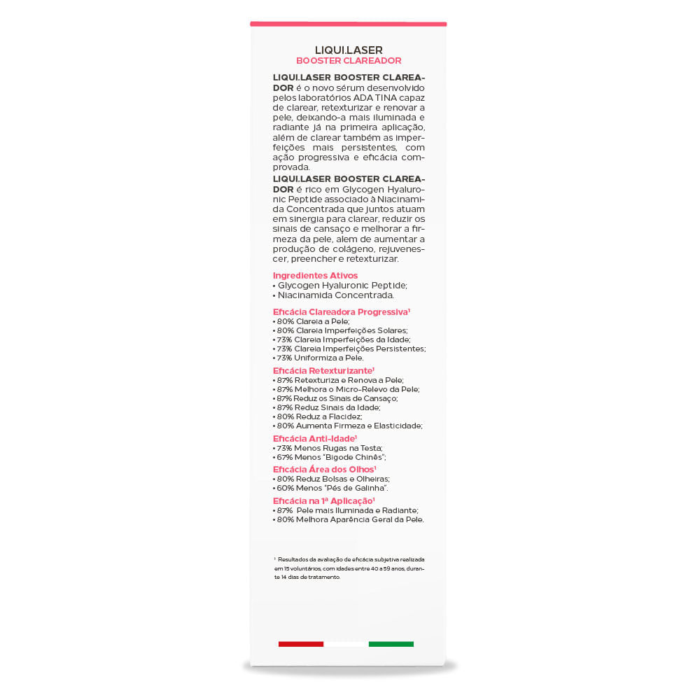 Liqui.Laser Booster Clareador Laser Effect 30ml