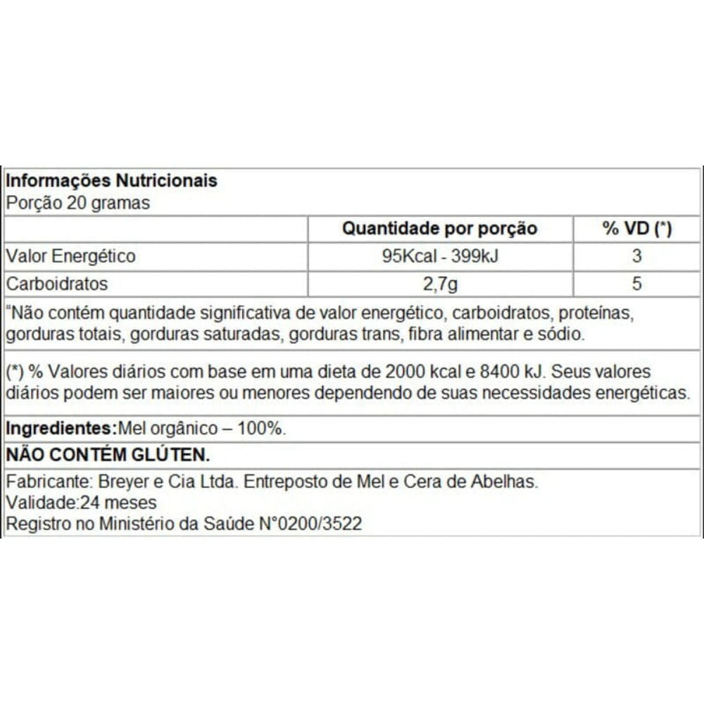 Mel Orgânico Mundo Verde Seleção 350g
