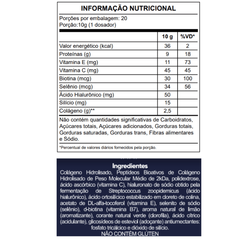 Suplemento de Colágeno Elixir 200g