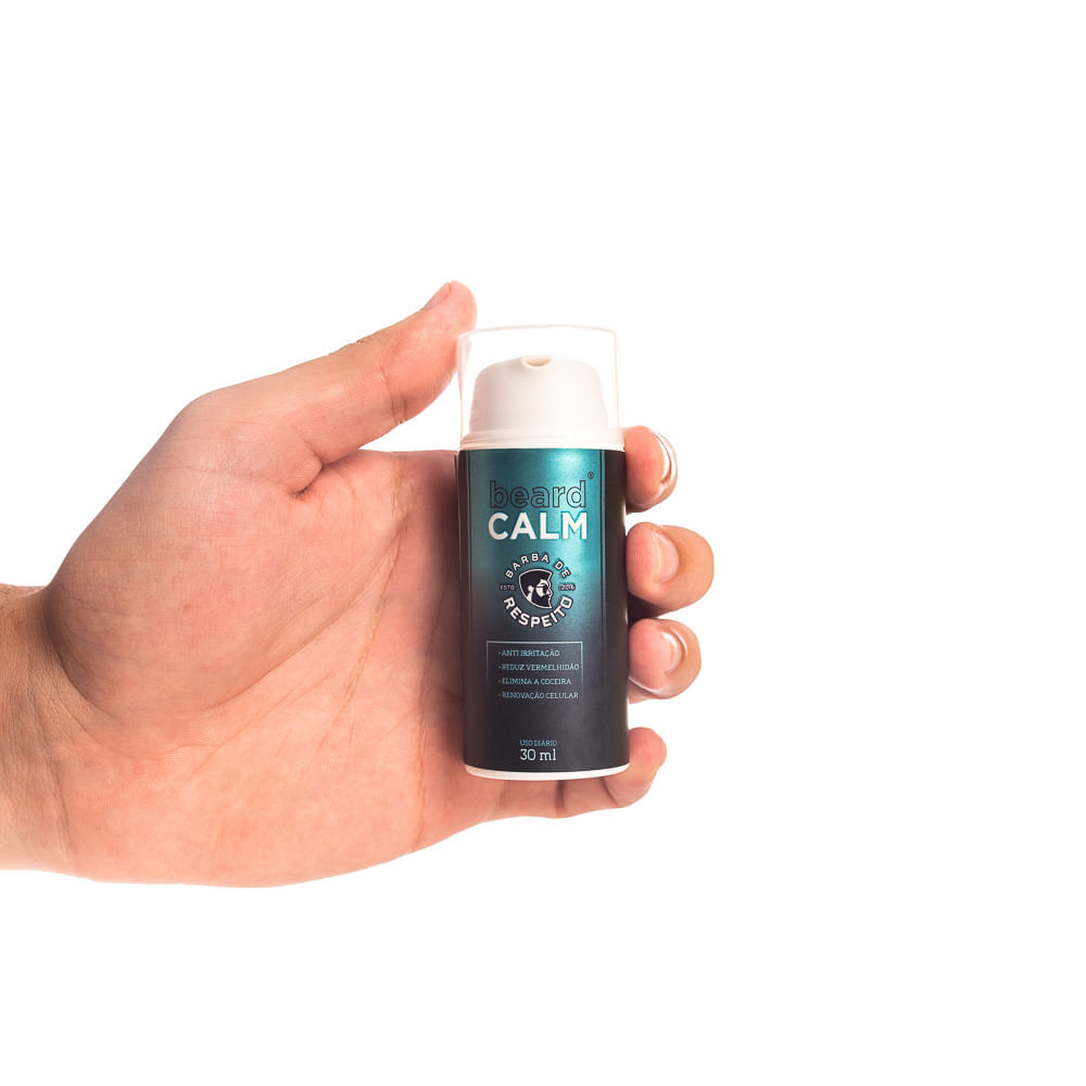 Kit Adeus Coceira e Falhas na Barba: 02 Blends Originais 30ml + 01 Beard Calm 30ml