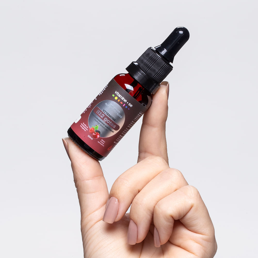 Trio B12 Gotas (Metilcobalamina) Vitamine-se 3 unidades de 20ml