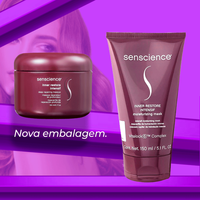 Máscara Capilar Senscience Inner Restore Intensif 150Ml