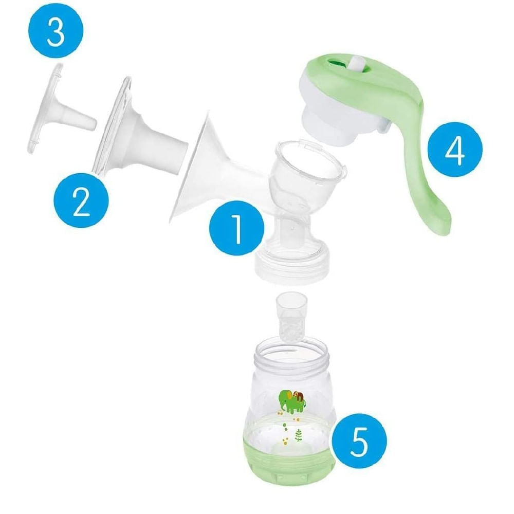 Bomba Extratora Manual de Leite Materno Breast Pump MAM