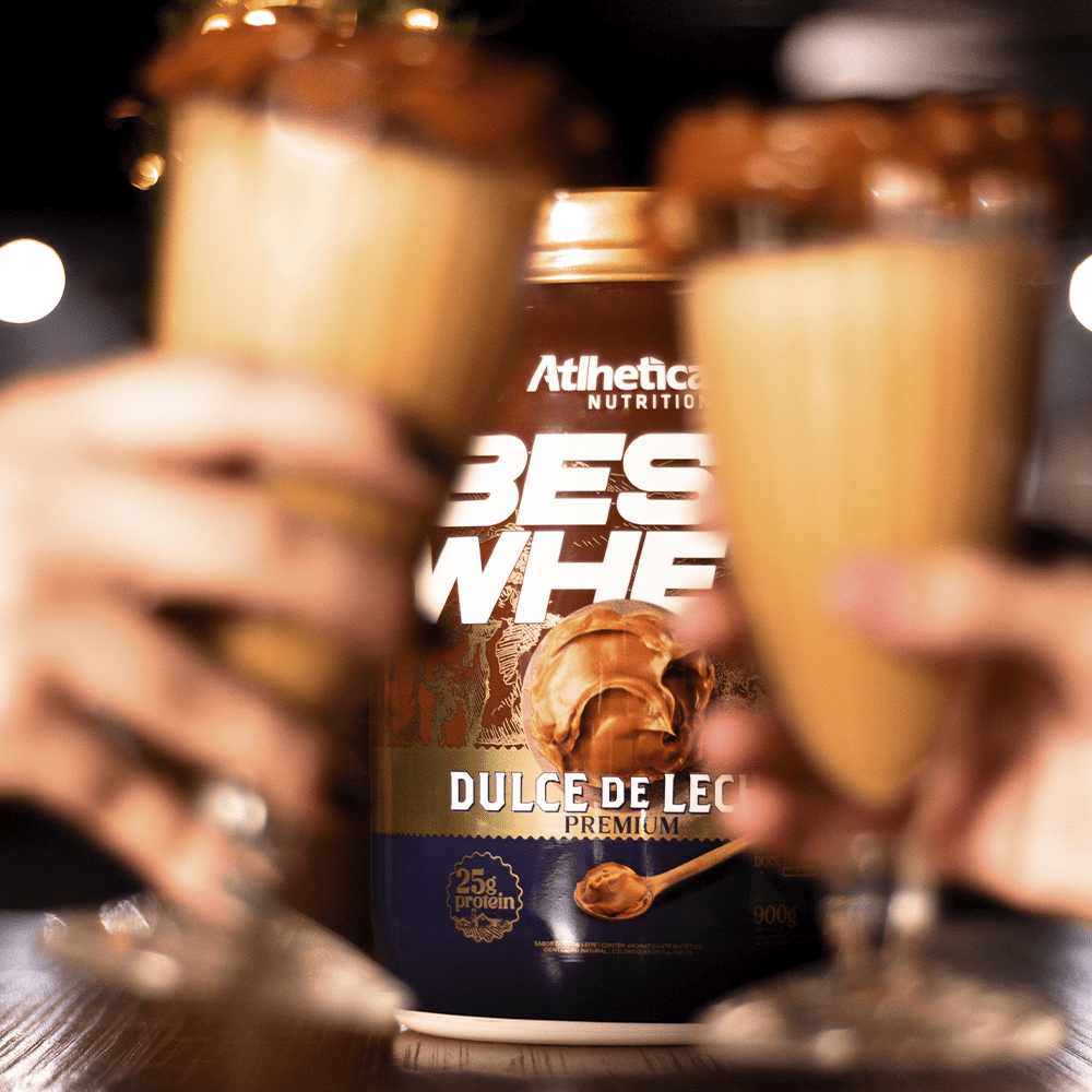 Suplemento Alimentar Best Whey Protein Dulce de Leche Premium Atlhetica Nutrition 900g