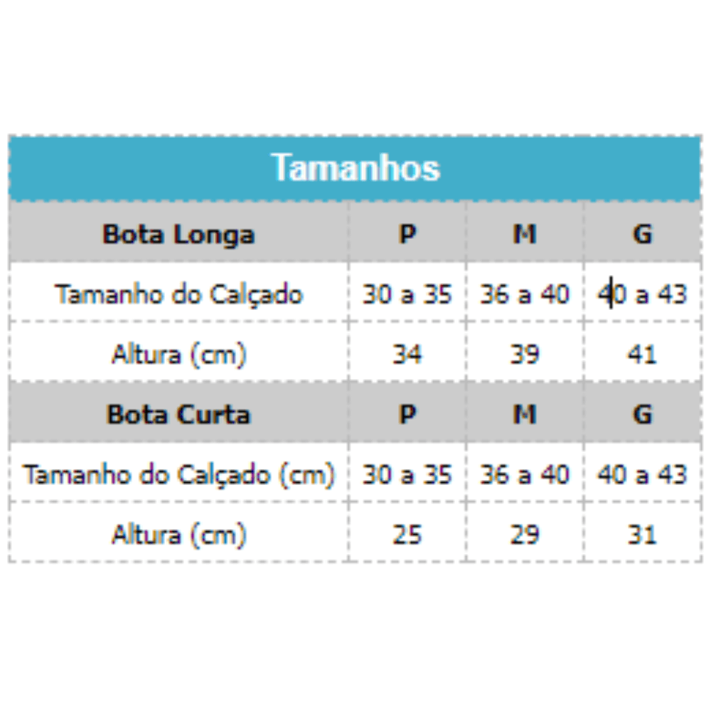 Bota Robocop Longa P Shimpax