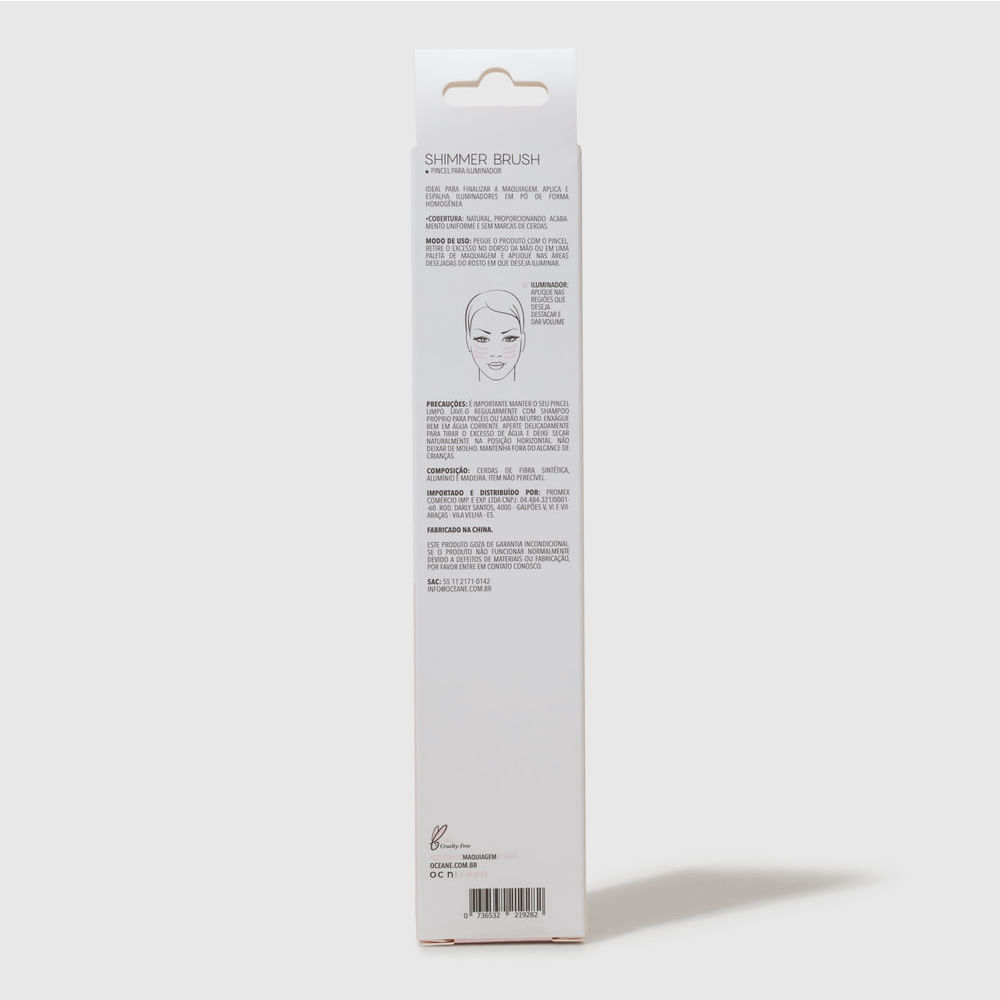 Pincel Para Iluminador - Shimmer Brush Ocn6 Indefinido