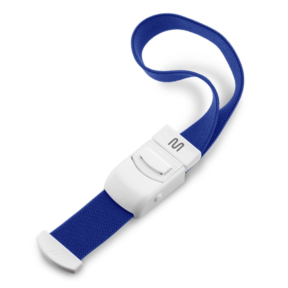 Garrote Em Tecido Azul Multi Saúde HC425