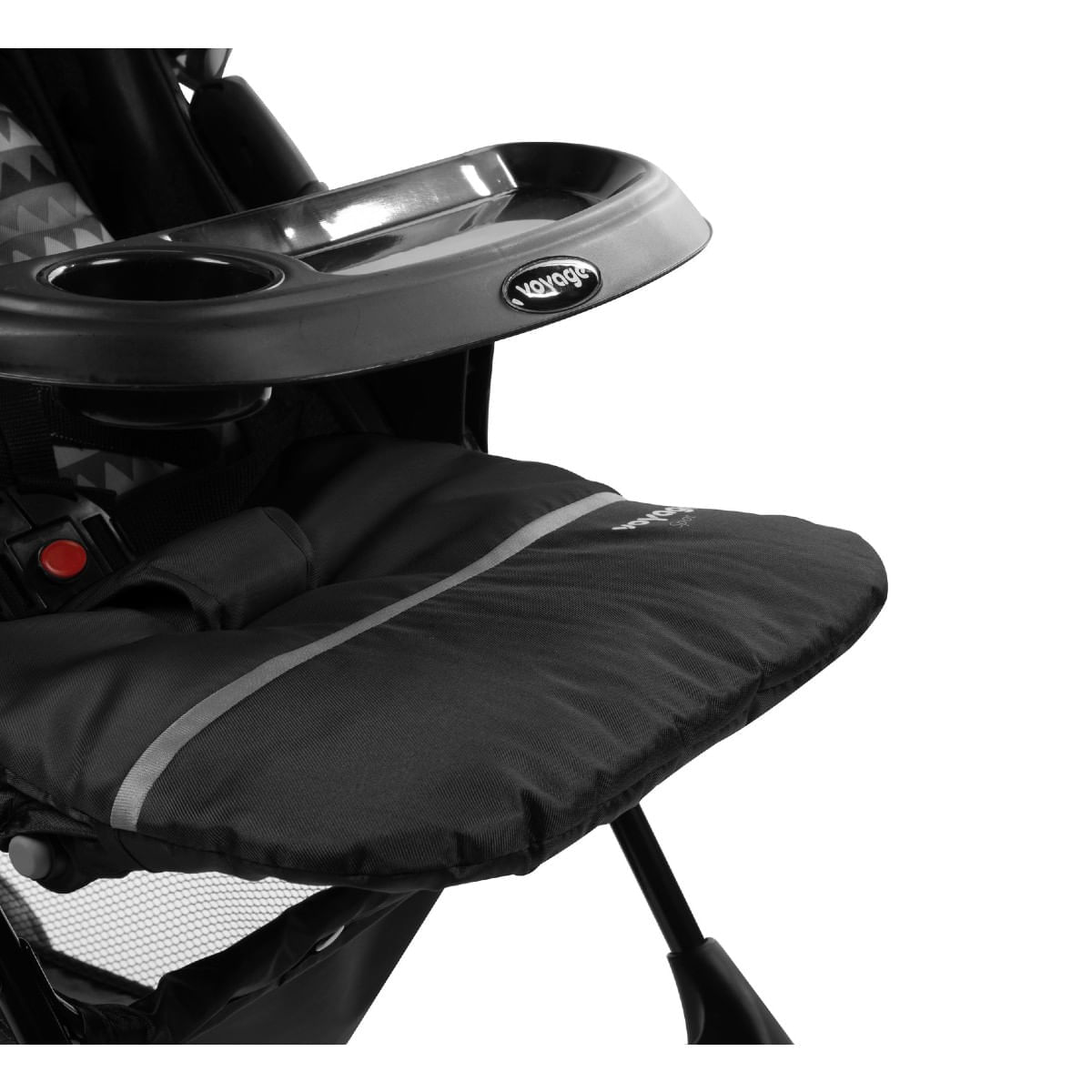 Carrinho De Passeio Para Bebê Spot Até 15kg Preto Voyage