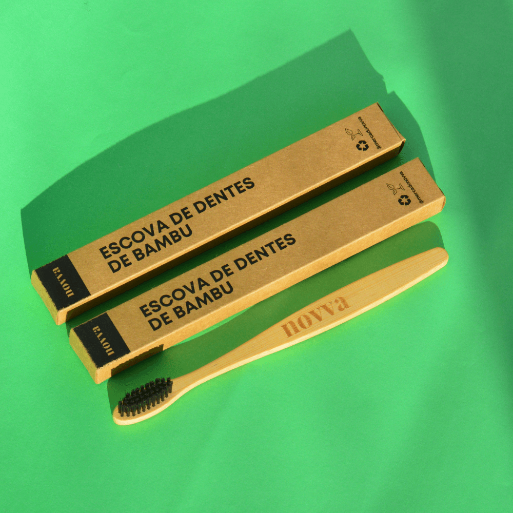 Escova Dental de Bambu Novva