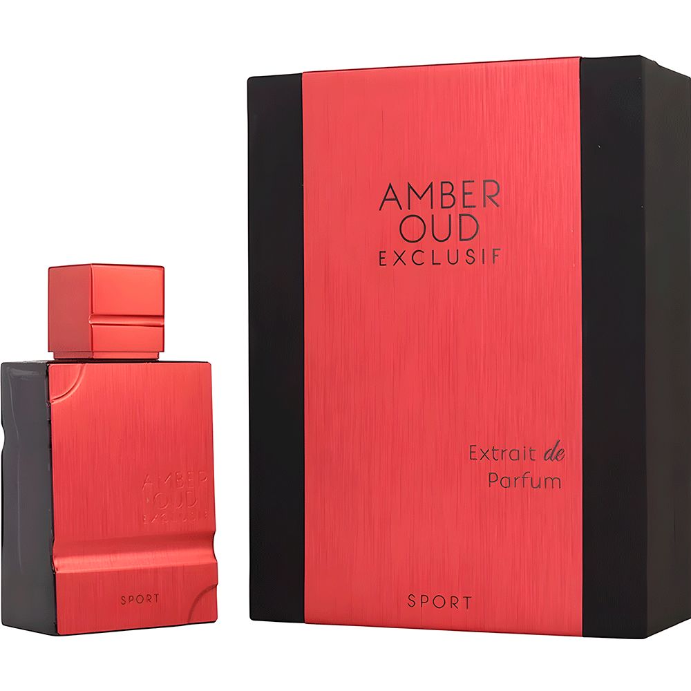 Perfume Árabe Unissex Al Haramain Amber Oud Exclusif Sport Extrait de Parfum 60m