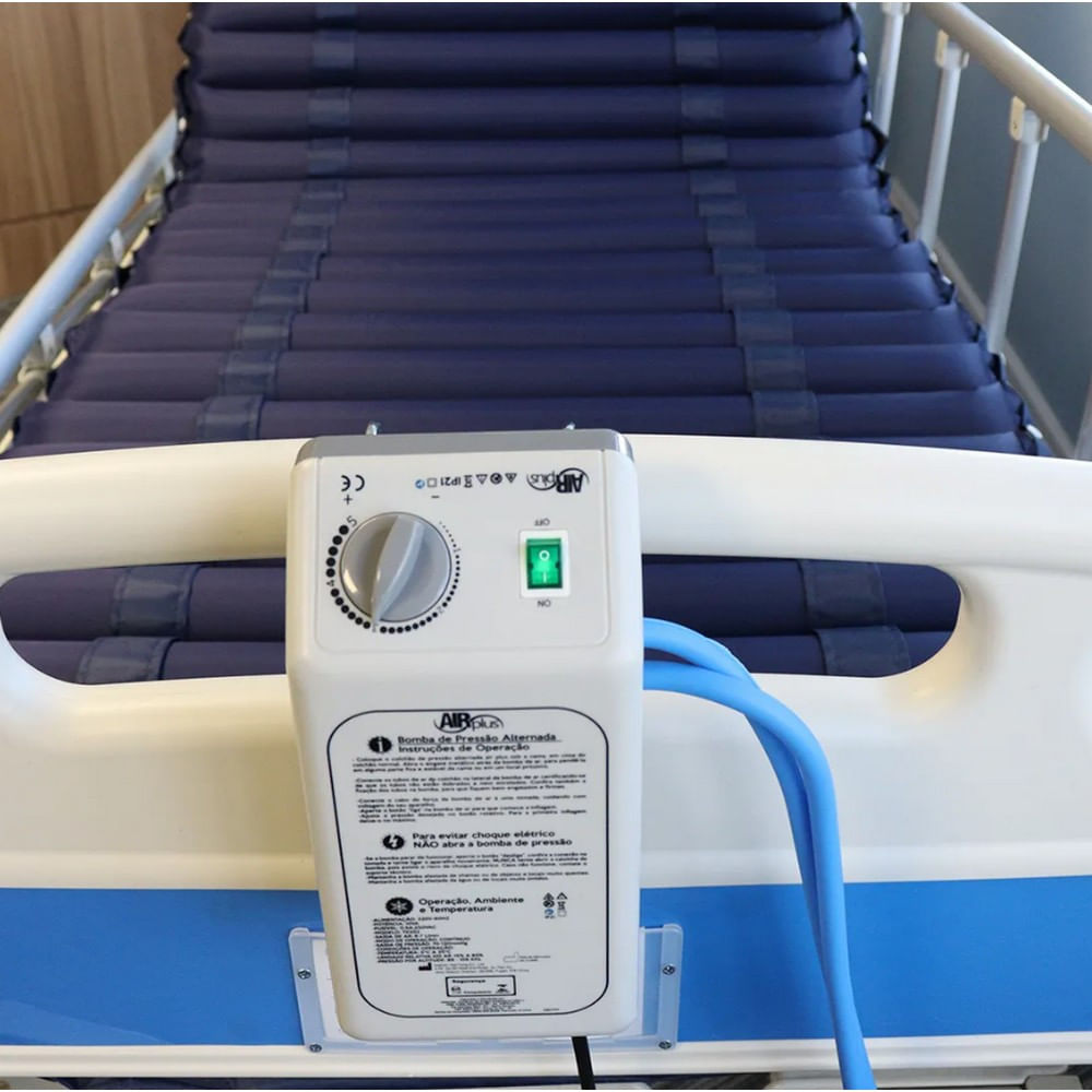 Colchão Pneumático para Tratamento de Escaras Air Tube Dellamed 220V