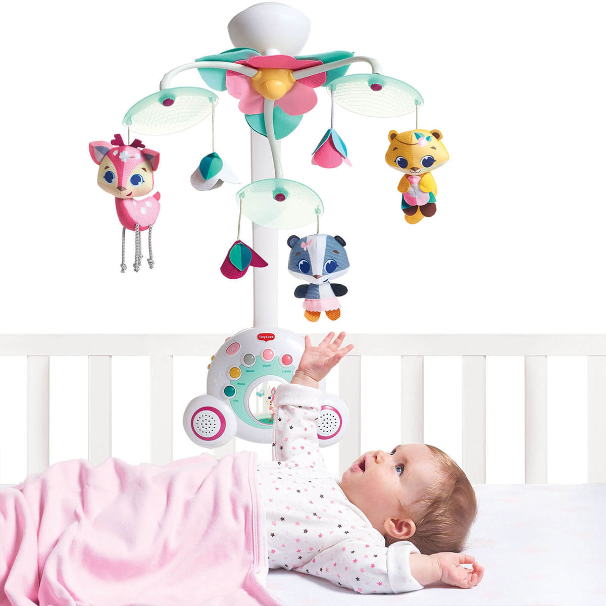 Móbile Giratorio Musical Soother'N Groove Princess Tales