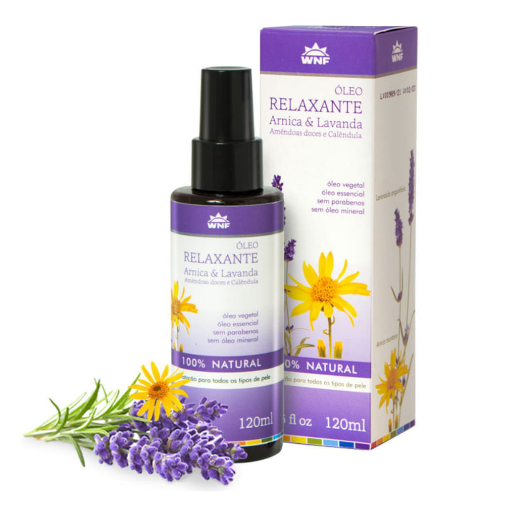 Óleo de Massagem Relaxante 120ml WNF