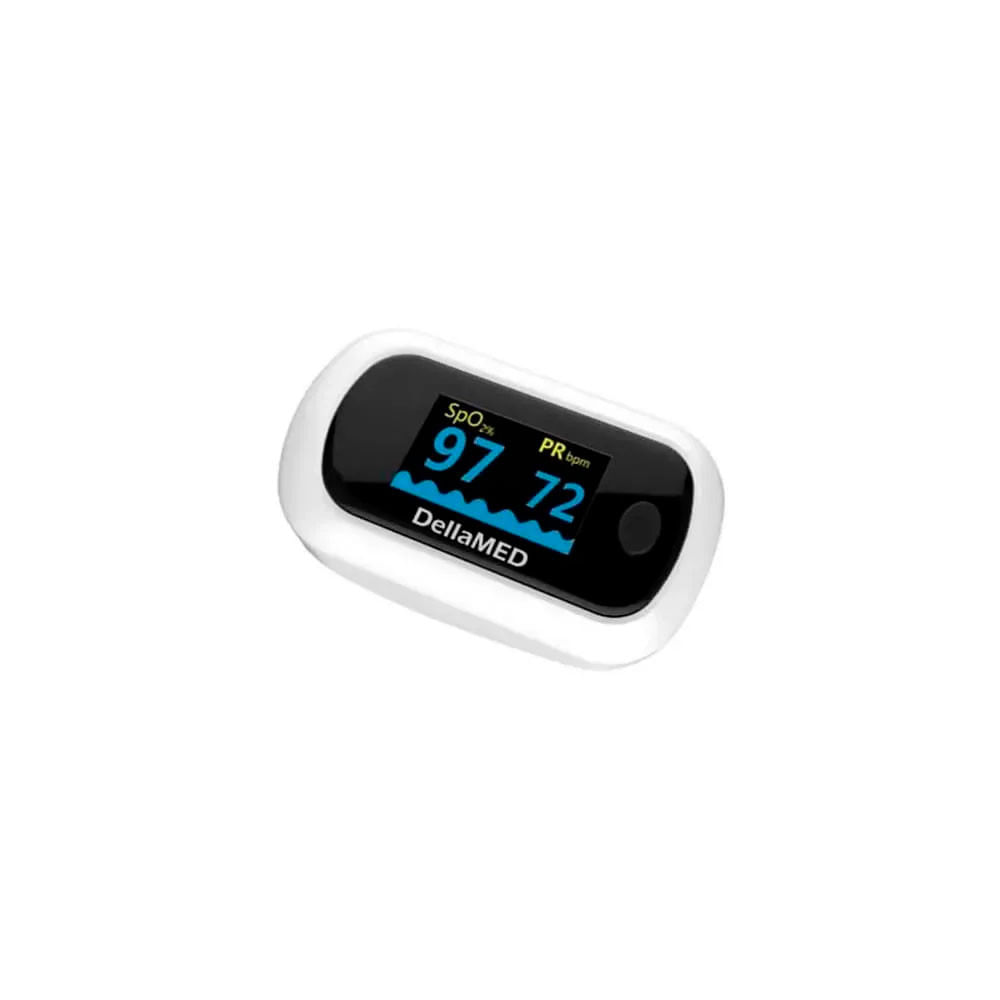Oxímetro Com Alarme De Emergência OLED Com Inmetro Dellamed