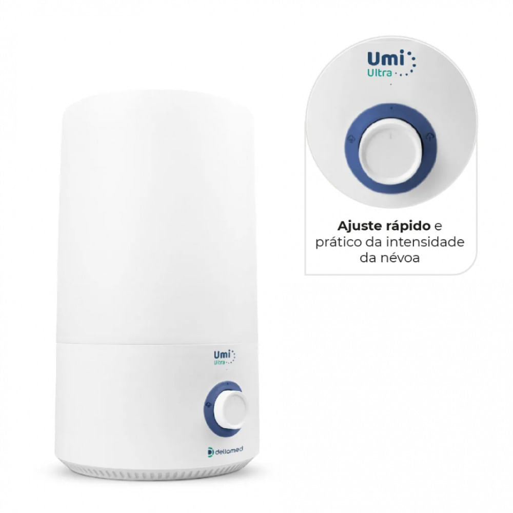 Umidificador de Ar Ultrassônico 4,3L Umi Ultra Dellamed