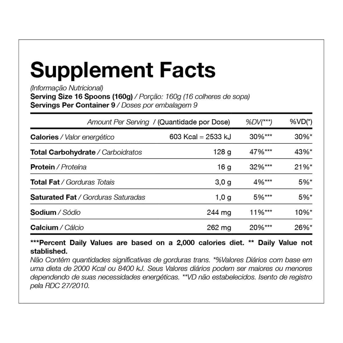 Suplemento Hipercalórico Mass Gainer Caveira Preta 1,5kg Chocolate