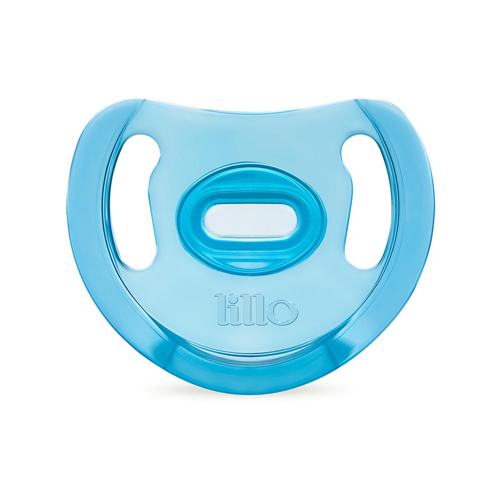 Chupeta Lillo Soft Comfort Maiores de 6 meses Silicone Azul