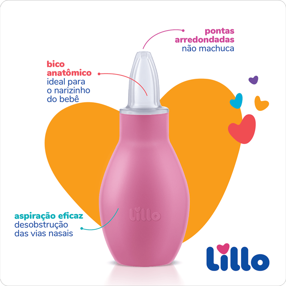 Kit De Higiene Para Recém Nascido Lillo Rosa