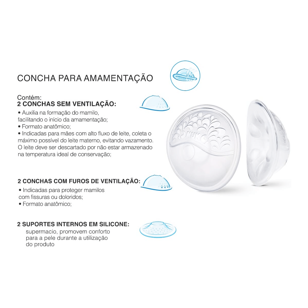 Concha Coletora Para Amamentação NUK