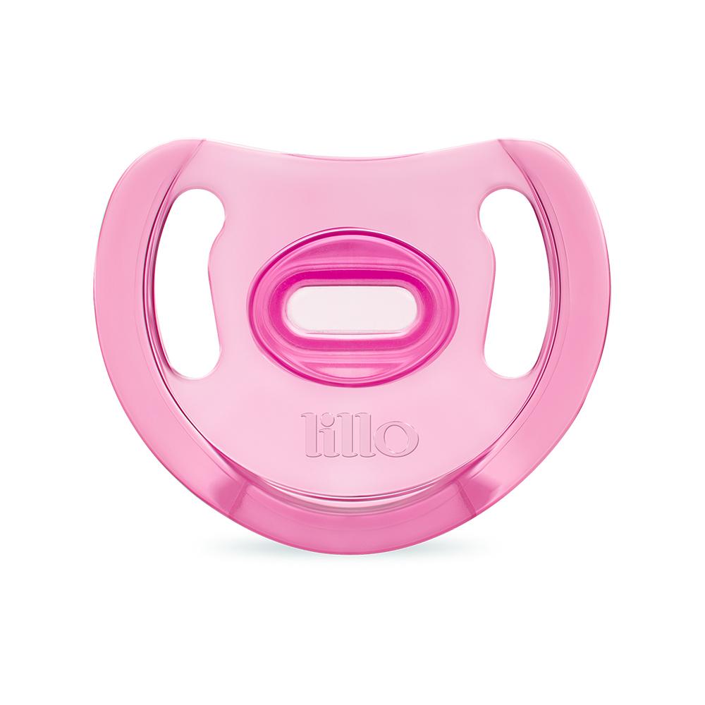 Chupeta Lillo Soft Comfort 0 a 6 meses Silicone Rosa