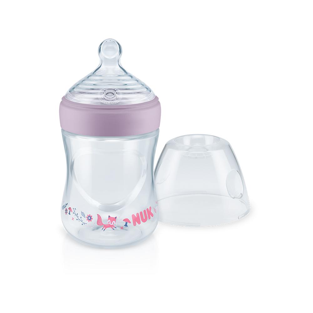 Mamadeira NUK Smart Flow Anticólica Essence Rosa 150 ml Girl