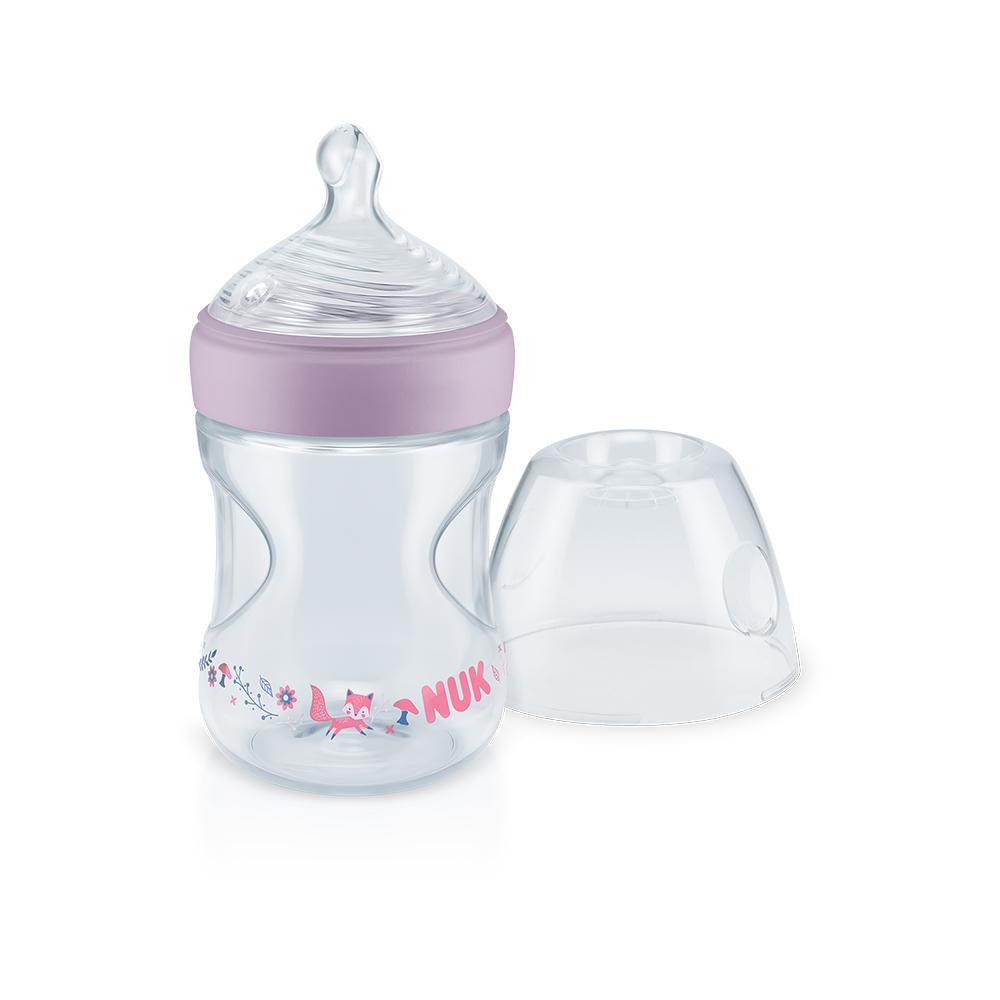 Mamadeira NUK Smart Flow Anticólica Essence Rosa 150 ml Girl
