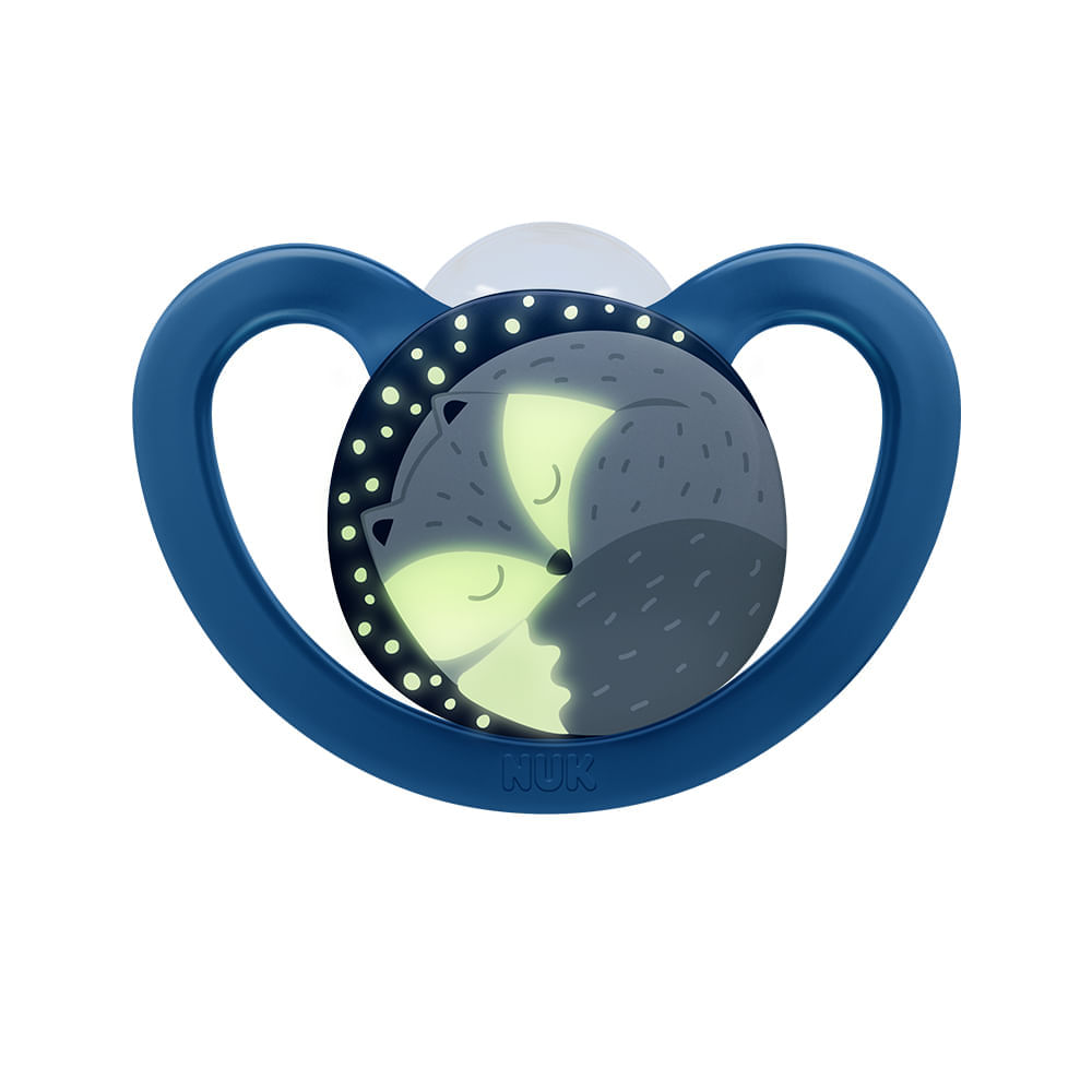Chupeta Silicone Space Azul Meninos Tam 2 NUK